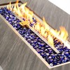 54-Inch Outdoor Stone Fire Pit Table, Gas Patio Heater for Backyard & Deck - 2 of 4