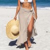 Women's Breezy Beach Cover Up Wrap Skirt - Cupshe - 2 of 4