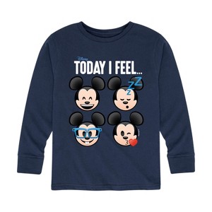 Boys' - Disney - Today I Feel Long Sleeve Graphic T-Shirt - 1 of 4