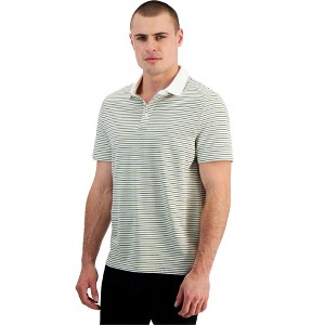 Michael Kors Mens Striped Polo Shirt - 1 of 1