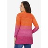 Woman Within Plus Size Ombre Shaker Cardigan - 3 of 4