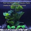 Unique Bargains Aquarium Ornament Fish Tank Artificial Plants Green 5 Pcs - image 2 of 4