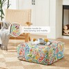 510 Design 23"x23"x9" Kalea Portable Water Repellent Inflatable Cube Ottoman - image 4 of 4