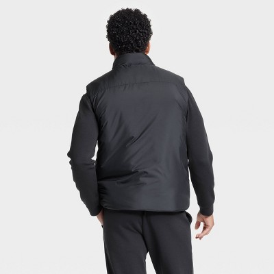 ma All In Motion Men's Puffer Vest Sleeveless Jacket Recycled