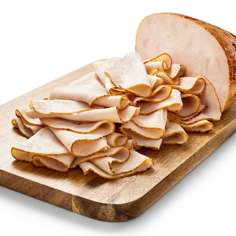 Oven Roasted Turkey Breast - Deli Fresh Sliced - price per lb - Good &#38; Gather&#8482;, 3 of 5