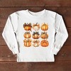 The Juniper Shop Coquette Fall Pumpkin Chart Toddler Long Sleeve Tee - 2 of 3