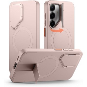SURITCH for Samsung Galaxy S25+ Plus Phone Case, Magnetic Shockproof Protective Cover with Camera Cover & Adjustable Metal Kickstand - 1 of 3