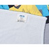 Intimo Star Trek The Original Series TOS U.S.S Enterprise Crew Silk Touch Throw Blanket Black - 3 of 3