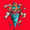 Women's Design By Humans Halloween By anggatantama Racerback Tank Top - 2 of 3