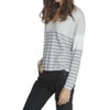 Women's Lindsey Stripe Vee Top - LABEL+thread - 4 of 4