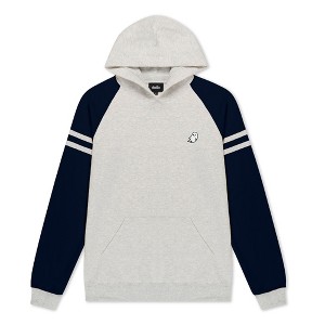 Dalix Mens Ghost Varsity Midweight Hooded Sweatshirt - 1 of 4