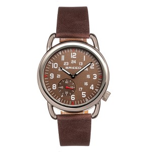 Breed Regulator Leather-Band Watch w/Second Sub-dial - 1 of 4