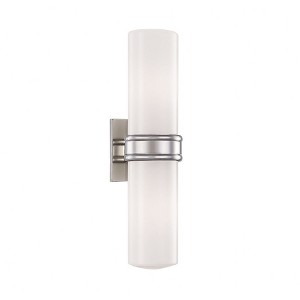 Mitzi Natalie 2 - Light Wall Light in  Polished Nickel Opal Glossy Glass Shade  Shade - 1 of 1