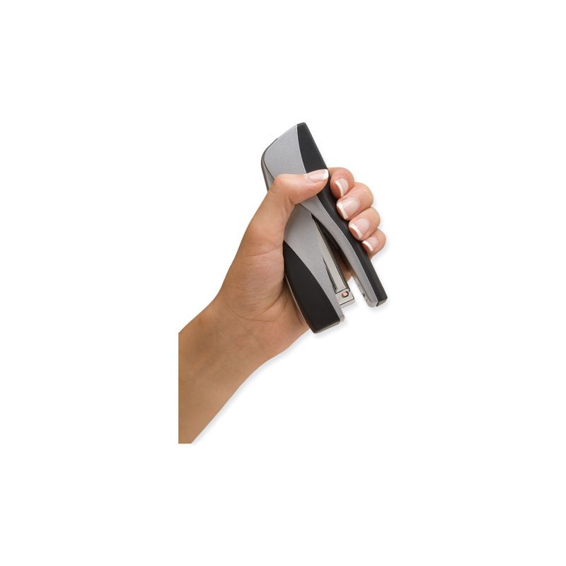 Swingline Optima Grip Compact Stapler, 25-Sheet Capacity, Silver, 4 of 6
