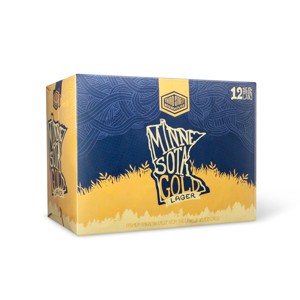 Third Street Minnesota Gold Lager Beer - 12pk/16 fl oz Cans - 1 of 2