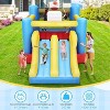HOMDOX Outdoor Indoor Inflatable Bounce House with 550W Blower for Kids, Large Bounce Area w/Double Slide, Basketball Hoops, Removable Volleyball Net - 4 of 4
