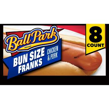 Ball Park Bun Size Franks - 15oz/8ct