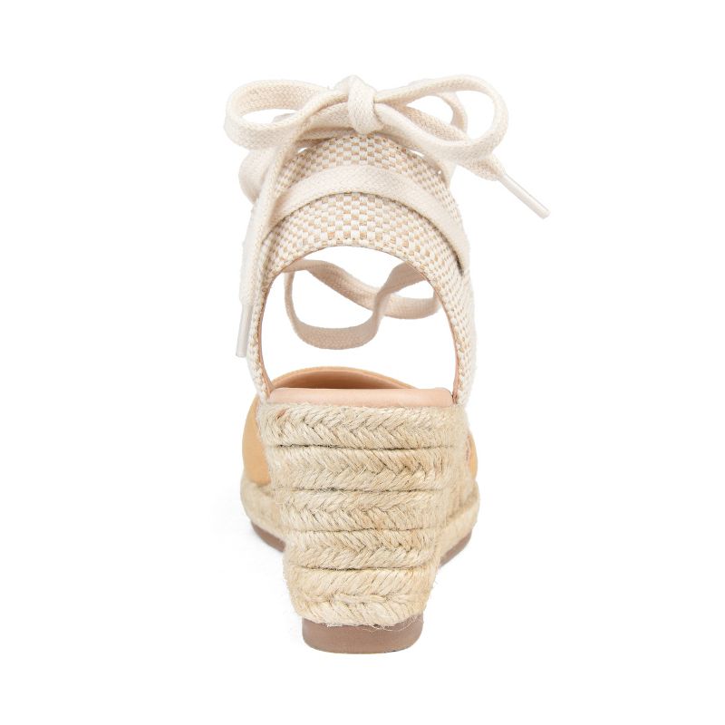 Journee Collection Womens Monte Tru Comfort Foam Wedge Heel Espadrille Sandals, 4 of 11