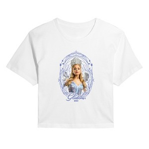 Women's - Wicked - Art Noveau Glinda Cropped Graphic T-Shirt - 1 of 4
