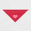 Love Dog Bandana - Pink Stripe - Boots & Barkley™ - 3 of 3