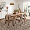 Living Room Rugs 9x12 Large Printed Braid Area Rugs Non-Slip Foldable Rugs Farmhouse Gradient Floor Carpet Non-Shedding Soft Low Pile Rug for Bedroom - 2 of 4