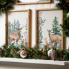 24" Sullivans Deer Christmas Wall Decor Set of 2 Multicolor Indoor Christmas Decor - 4 of 4