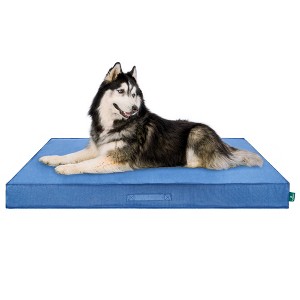 FurHaven Grid Indoor-Outdoor Cooling Memory Foam Deluxe Mattress for Dogs and Cats - 1 of 4