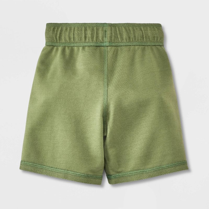 Toddler Boys&#39; 2pk Regular Fit Adaptive Knit Shorts - Cat &#38; Jack&#8482; Gray, 2 of 5