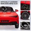12V Ride On Car for Kids Licensed Mercedes Benz Sl63 Electric Vehicles Battery Powered Sports Car with Remote Control - 2 of 4