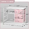 Sorbus 8 Drawers Chest Dresser with Knob Handle - Great for Household Storage and Organization - 4 of 4