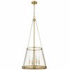 Prescott 4-Light Pendant - Contemporary Steel Fixture for Dining & Living Spaces - 2 of 4