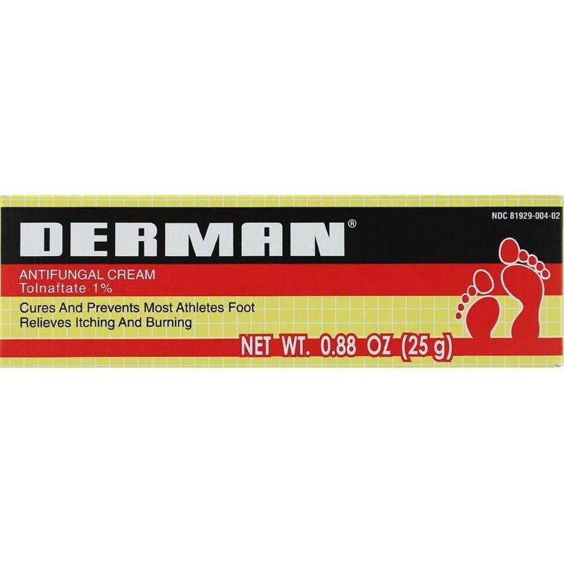 Derman Antifungal Foot Cream - 1.76oz, 1 of 8