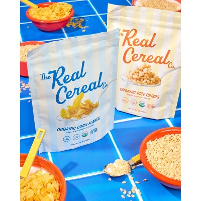The Real Cereal Company Organic Corn Flakes Breakfast Cereal - 8.4oz
