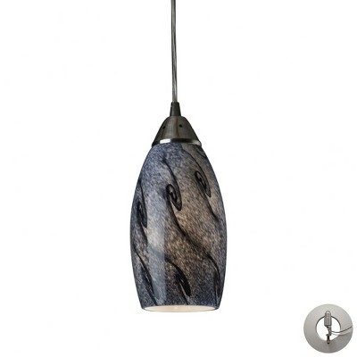 Elk Home Galaxy 1 - Light Pendant in  Satin Nickel