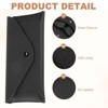 Unique Bargains PU Leather Waterproof Anti-Scratch Eyeglass Case 6.7" x 2.6" - 3 of 4