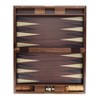 WE Games Travel Wood Starburst Design Backgammon Board Game Set - 19 in. - 4 of 4