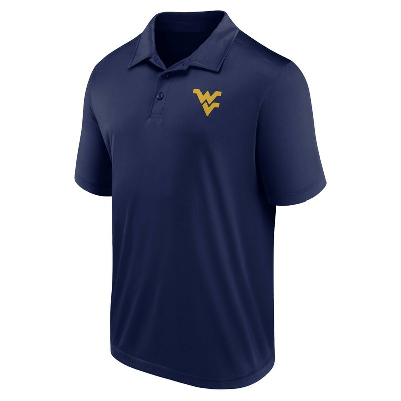 NCAA West Virginia Mountaineers Men&#39;s Chase Polo T-Shirt, 2 of 4