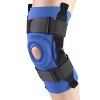 Sport Aid Neoprene Hinged Knee Brace Large Blue - 2 of 3