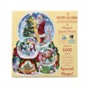Sunsout 3  Snow Globes 1000 pc Special Shape Christmas Jigsaw Puzzle 96063 - 3 of 4
