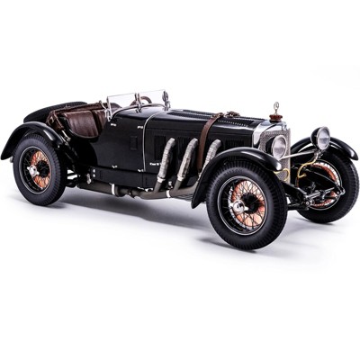 1928 Mercedes Benz SSK Black Limited Edition to 800 pieces Worldwide 1/18 Diecast Model Car by CMC