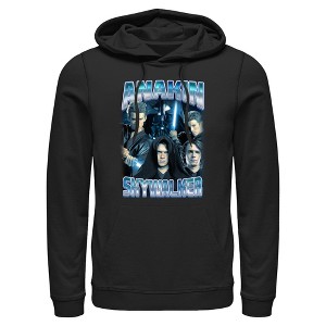 Mens Star Wars Anakin Skywalker Collage Lightweight Hoodie - 1 of 4