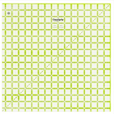 Omnigrid 16-1/2 X 16-1/2 Non-slip Square Quilting Ruler : Target