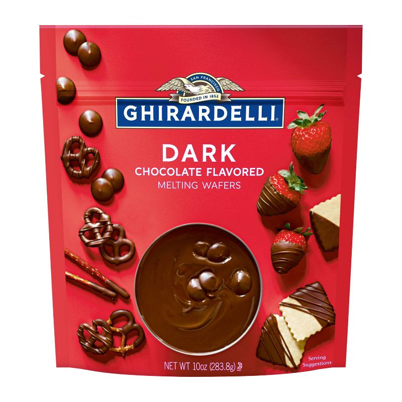 Ghirardelli Dark Chocolate Melting Wafers - 10oz, 1 of 13