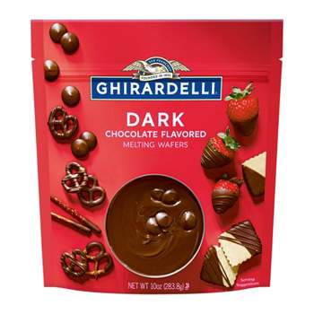 Ghirardelli Dark Chocolate Melting Wafers - 10oz