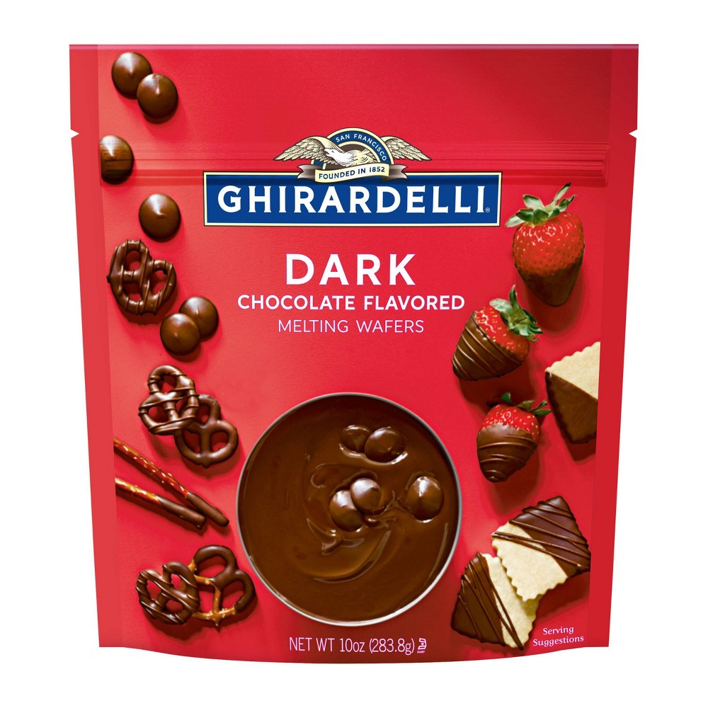 UPC 747599616778 product image for Ghirardelli Dark Chocolate Melting Wafers - 10oz | upcitemdb.com