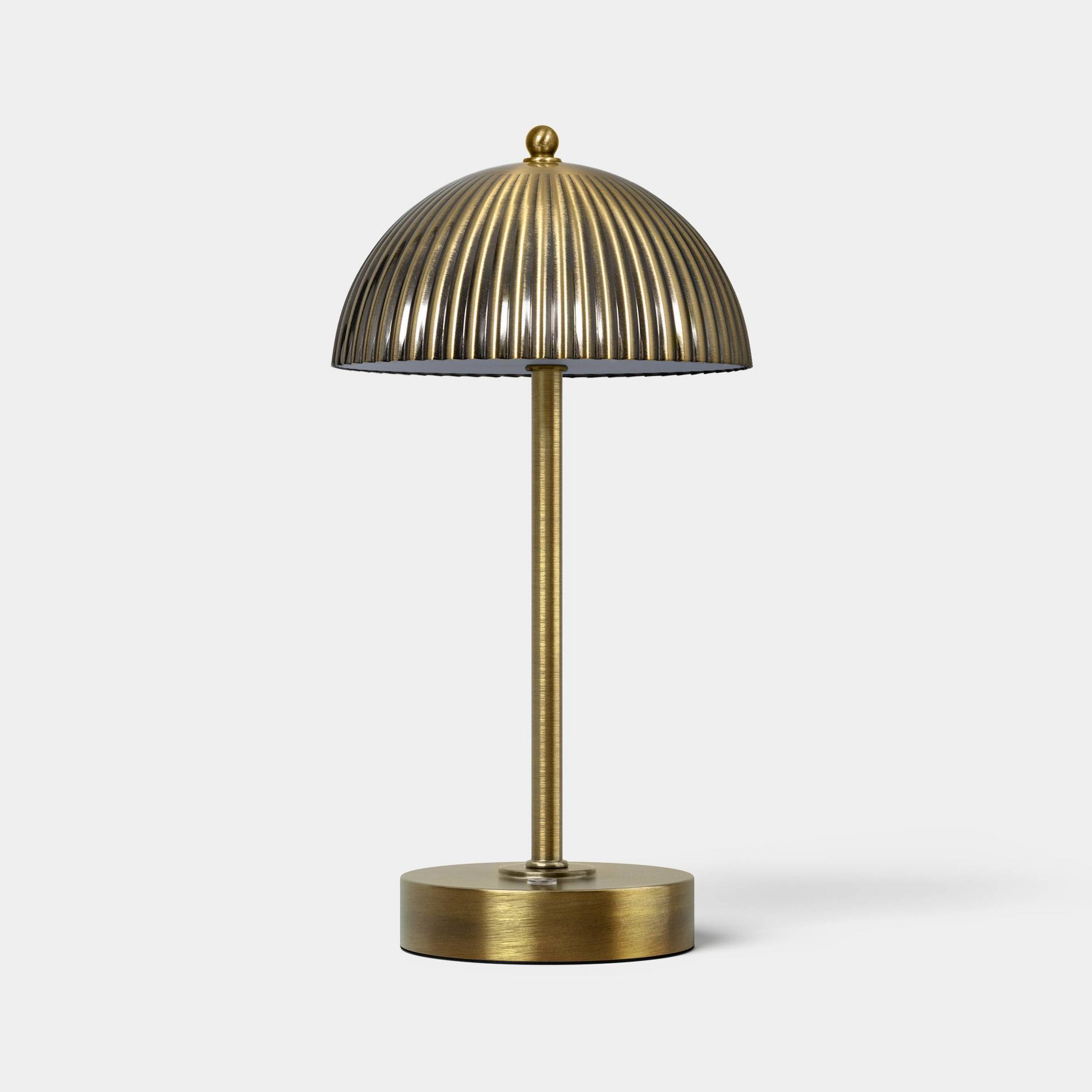 Double Metal Portable Table Lamp (Includes LED Light Bulb) - Threshold™