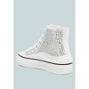 Asuka Rhinestone Embellished Ankle-Length Sneakers - 3 of 4