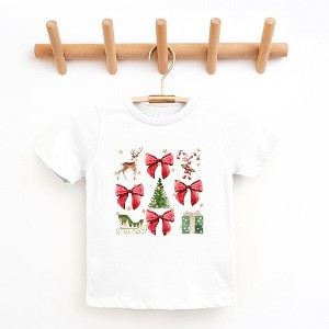 The Juniper Shop Coquette Christmas Collage Youth Short Sleeve Tee - 1 of 3