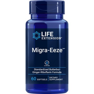 Migra Eeze by Life Extension  -  60 Softgel