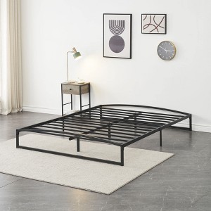 10 Inch Tall Metal Platform Bed Frame, Heavy Duty Strong Support Slat  Bed, No Box Spring Needed - 1 of 4